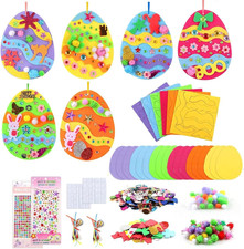 Kit Lavoretti Pasqua per Bambini, Artigianato Fai Da Te Paqual Creativi, Decoraz