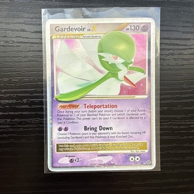 Gardevoir LV.X 131/132 Secret Wonders Holo Ultra Rare EN 2007 Lightly Played LP+