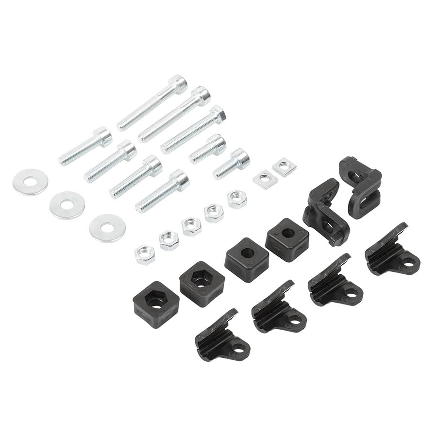 Гибкие пластиковые крылья M-Wave Mud Max II FR 700C29 черного цвета с брызговиком 8390₽