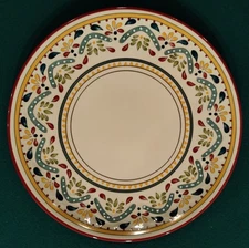 BOBBY FLAY Sevilla 10 3/4" Multicolor Dinner Plate - EXCELLENT CONDITION