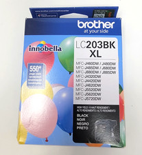 Brother LC203BK XL High-Yield Ink Cartridge Black Exp. 12/2023