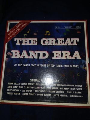 The Great Band Era 1936-1945 Stereo LP Vinyl Box Set 10 Albums