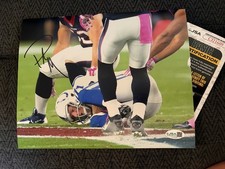 Pat Mcafee Signed Indianapolis Colts WWE WVU 8 X 10 Photo JSA Authentication COA