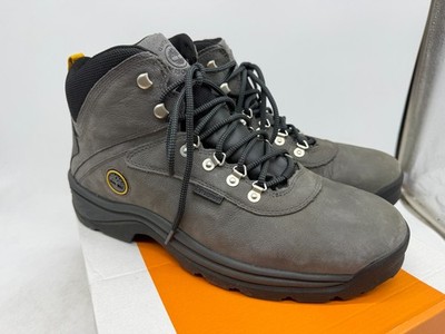 Timberland White Ledge Waterproof Mid Hiking Boots Mens Castle Gray - 13 WIDE