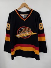 Vintage 90s Vancouver Canucks NHL CCM Authentic Hockey Jersey #89 Mogilny