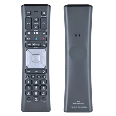 Retrosun XR11 Voice Remote Backlit Control for Comcast Cable TV X1 Platform