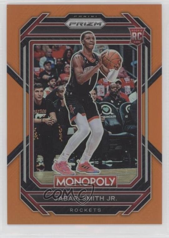 2022-23 Panini Prizm Monopoly Orange Prizm 50/124 Jabari Smith Jr #32 13gh