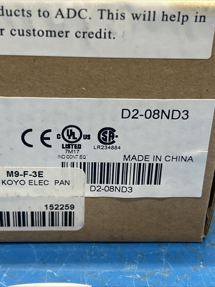 (New Sealed) Automation Direct D2-08ND3 Input Module Fast Shipping From 🇺🇸 - Image 3 of 4