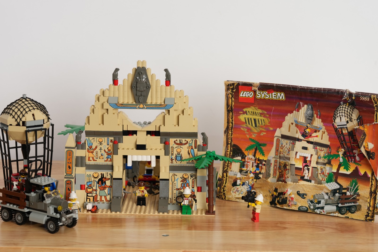 LEGO 5988 Temple of Anubis Pharaoh's Forbidden Ruins 100% Complete
