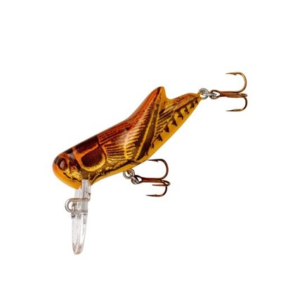 Rebel Lures Crickhopper Cricket / Grasshopper Crankbait Fishing Lure, 1 1/2 I...