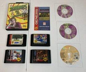Sega Games/Controllers/Parts Lot For Repair - NES, Genesis, Saturn, Dreamcast