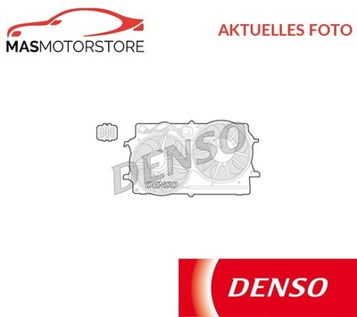 LÜFTER KÜHLERLÜFTER LÜFTERMOTOR DENSO DER10007 P FÜR FORD FOCUS