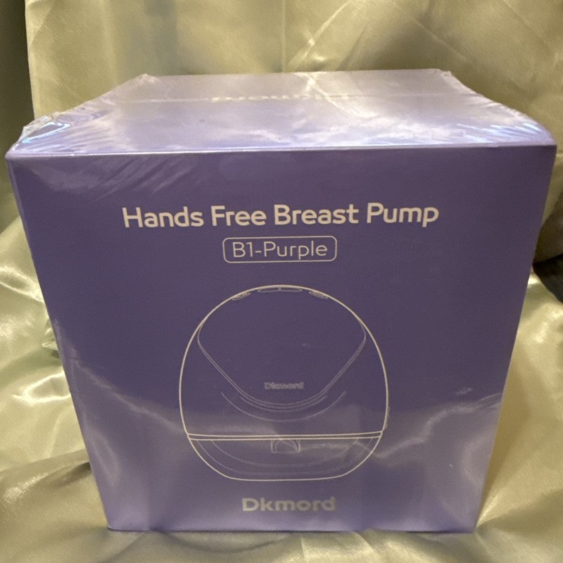 Hands Free Breast Pump, Double Wearable Pump for Breastfeeding, B1-Purple