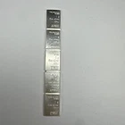5 x 1-Gram SILVER  999 PURE Valcambi Combibar Swiss Fractional