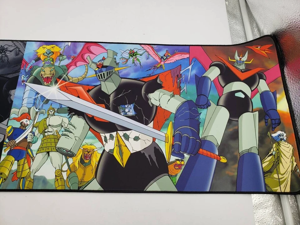 Action Toys Mazinger Z / Great Mazinger Rubber Keyboard Desk Mat Mouse Pad - New - Image 3 of 4