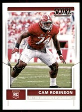 2017 Score - Rookies Cam Robinson #389 Scorecard (RC)