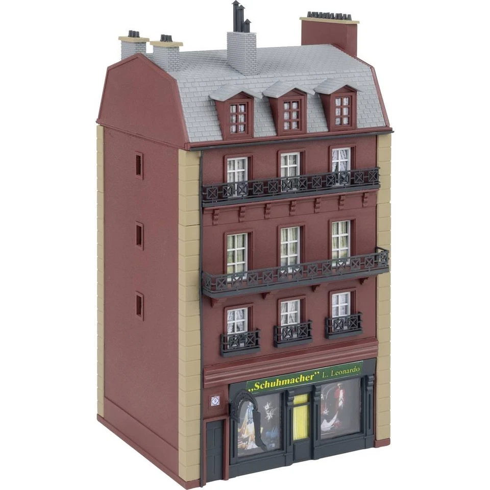 Faller 130713 H0 Stadthaus, 4-stöckig