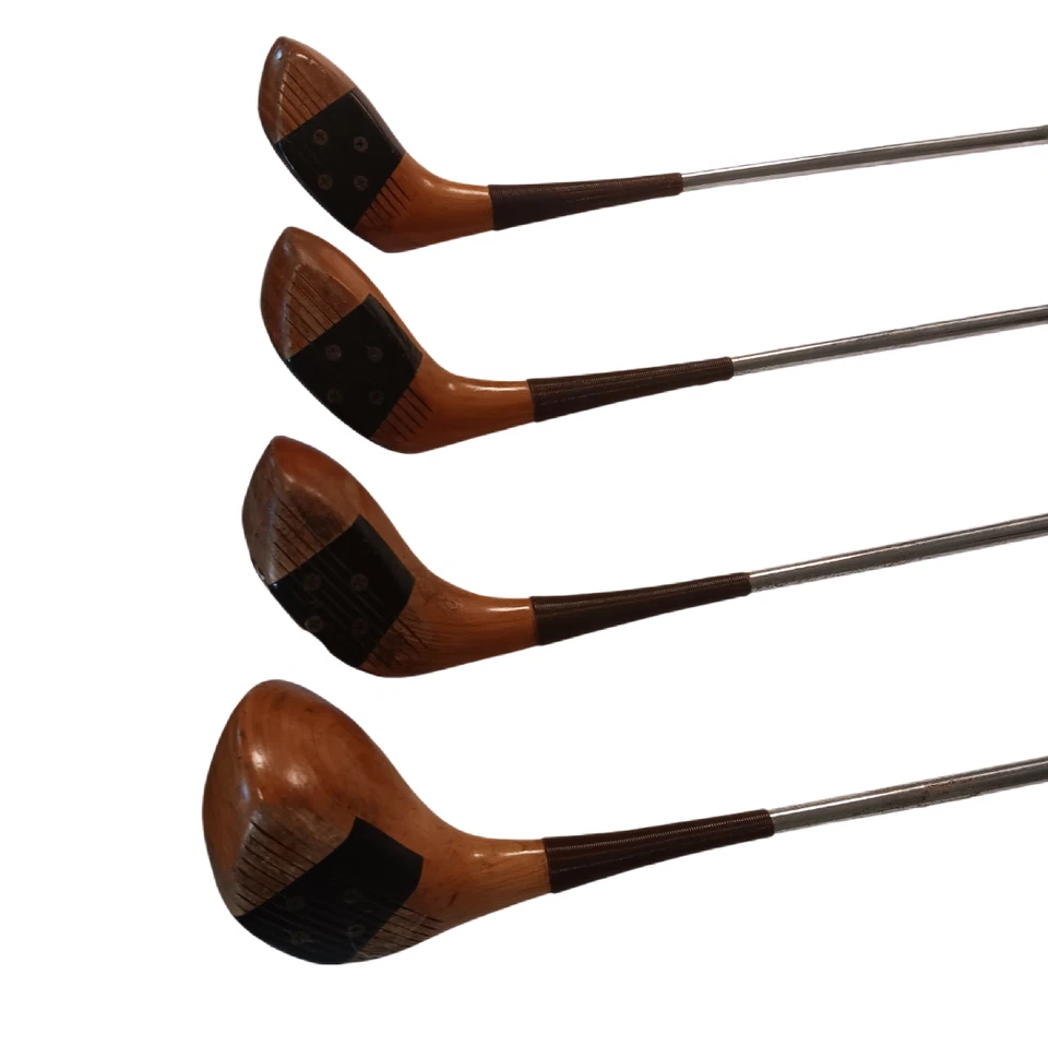 Palos de golf madera de caqui 1, 3, 4, 5 ejes metálicos MacGregor 43" a 44-1/2" Foto 2 de 4