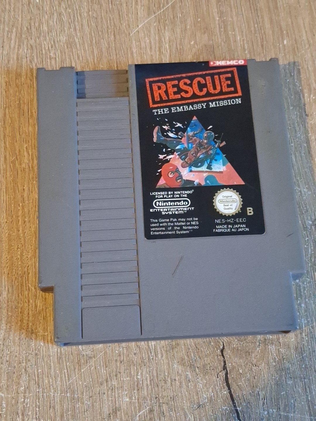 Jeu Vidéo - nintendo nes - Rescue The Embassy Mission 