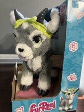 Daisy the Yoga Goat Interactive Toy, 11-inch Realistic Plush, Kids Toys READ 