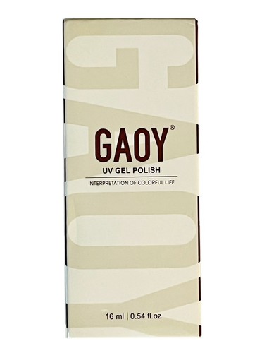 GAOY Nude Jelly Gel Nail Polish, 16ml Soft Amber Sheer Translucent Color 2951 - Picture 7 of 16