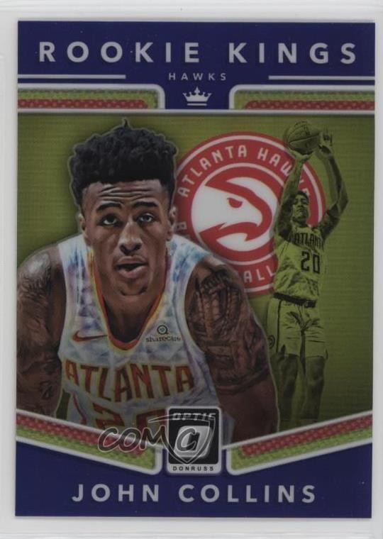 2017-18 Panini Donruss Optic Rookie Kings Purple Prizm John Collins #19 RC yf0