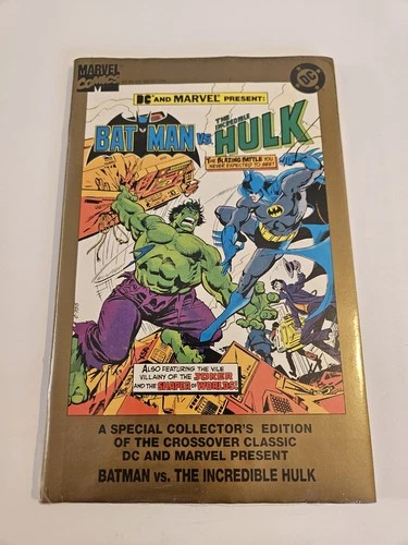 Superman vs Amazing Spiderman Batman vs Hulk Collectors Edition Crossover NEW