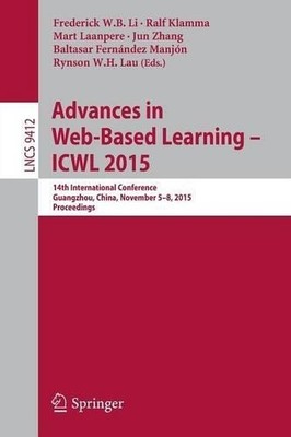 Advances in Web-Based Learning -- ICWL 2015 - 9783319255149