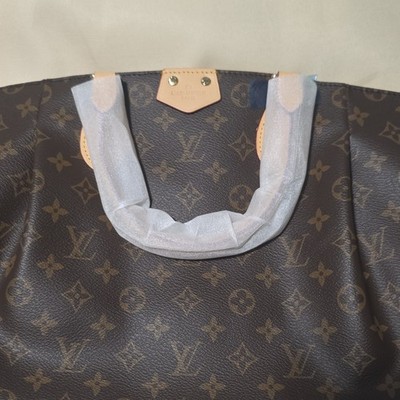 Louis Vuitton Monogram Turenne Satchel Medium Zip Burgundy Lining Gold HW