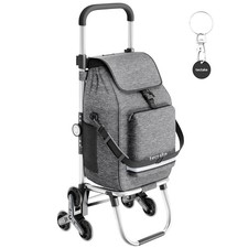 Einkaufstrolley Einkaufswagen Tragetasche Sackkarre klappbar Kühltasche Alu 50l