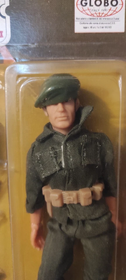 WAR HEROES LION ROCK MEGO '80 's GLOBO FAKE WORLD WAR 2 BRITISH PARATROOPER MOC - Immagine 2 di 3