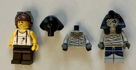OEM Lego 7306 PHARAOH&rsquo;S QUEST: Golden Staff Guardians 80.7%-COMPLETE+2CMF+1PMF