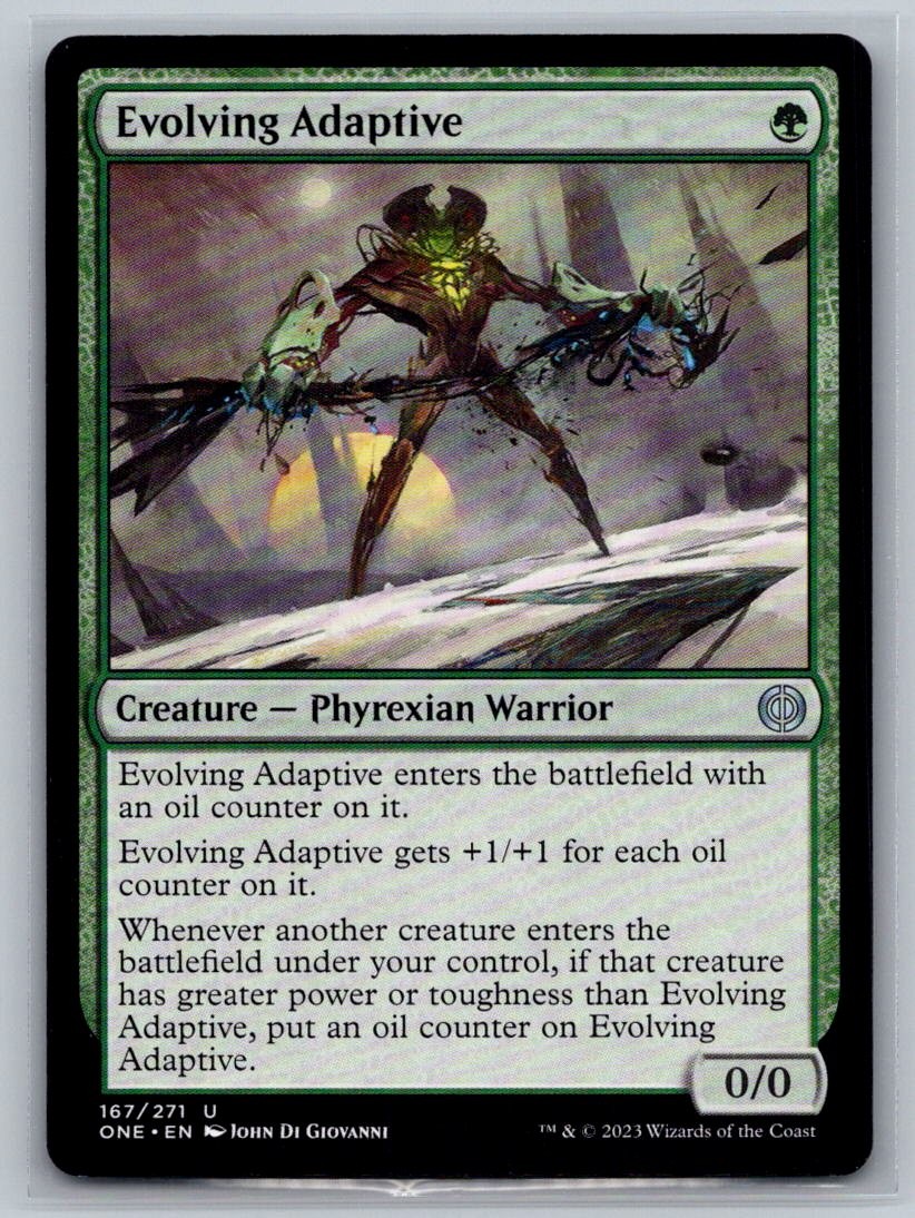 EVOLVING ADAPTIVE PHYREXIA: ALL WILL BE ONE 167 MAGIC: THE GATHERING - NM/M