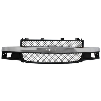 #ad Grille Assembly For 03 23 Chevrolet Express 3500 2500 03 14 GMC Savana 1500 Gray $198.85