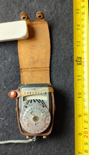 Vintage Walz Coronet B Light Meter with Leather Case