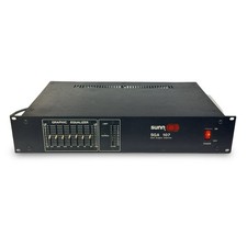 Vintage Sunn SGA 107 Graphic Amplifier Rack EQ Tested Working USA Made