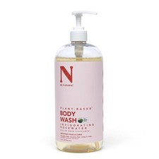 Invigorating rosewater body wash moisturizing 32 oz
