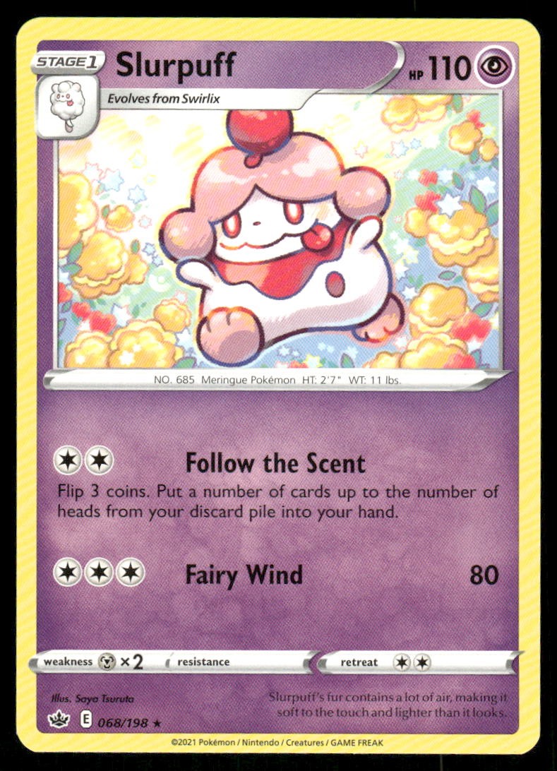 Slurpuff 068/198 - Chilling Reign - Rare NM
