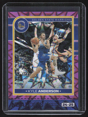 2024-25 PURPLE EXPLOSION KYLE ANDERSON 027/110 GOLDEN STATE WARRIORS #44
