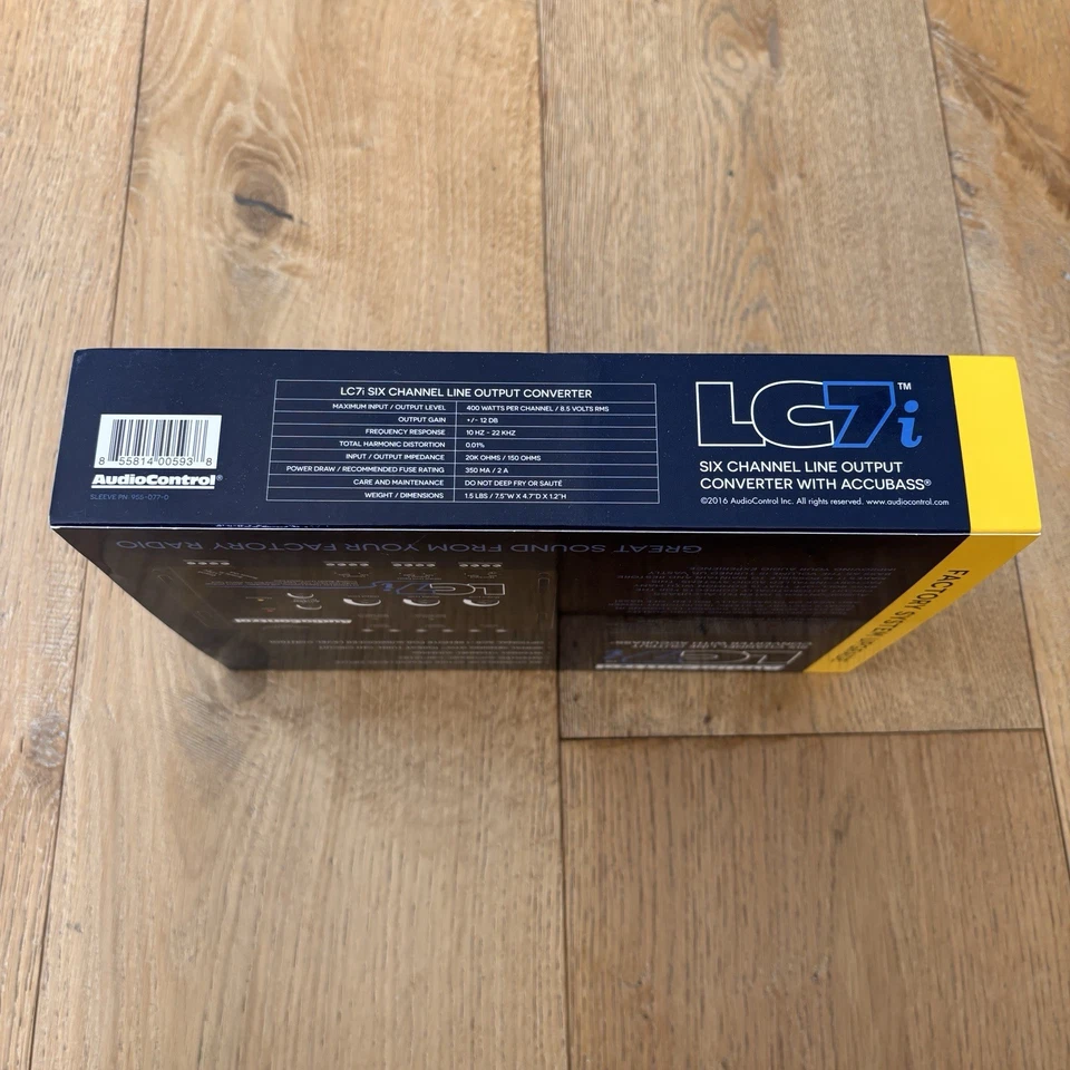 Convertidor de salida de línea de 6 canales AudioControl LC7i con AccuBASS MEJOR SONIDO LOC Foto 2 de 4