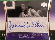 2004-05 Upper Deck Sweet Shot Jamaal Wilkes Signature Shots #SS-JW Lakers HOF