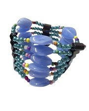 Handmade Therapeutic Hematite Magnetic Bead Wrap Bracelet/ Necklace