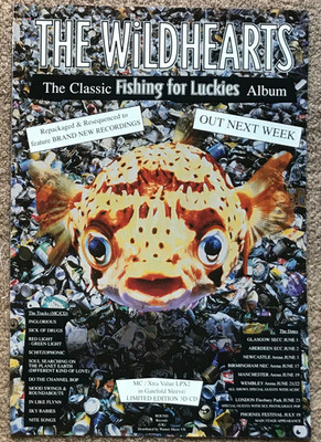 THE WILDHEARTS - FISHING FOR LUCKIES 1996 Full page UK magazine ad