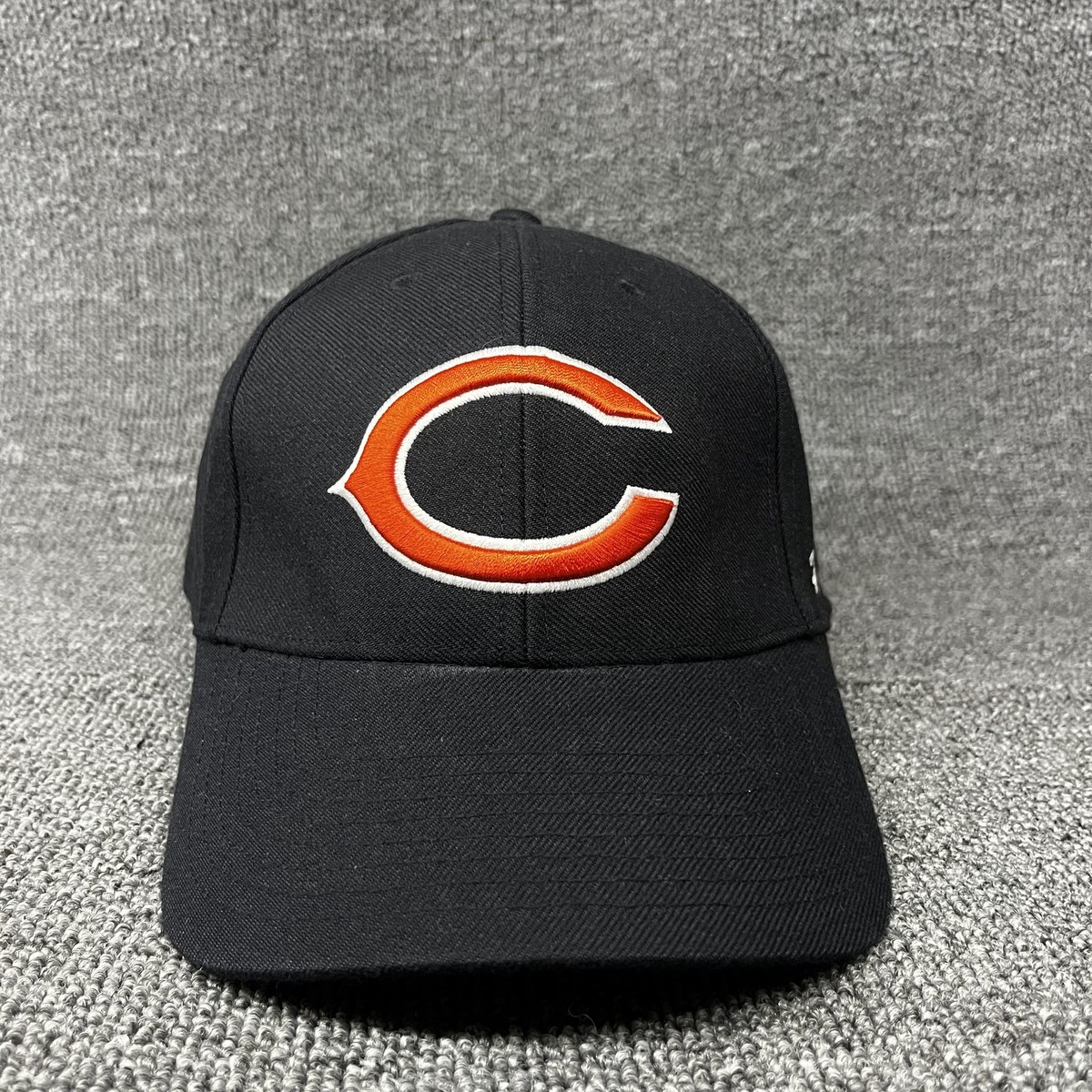 Chicago Bears '47 Brand MVP Hat Black Adjustable NFL Hook & Loop Strap Cap