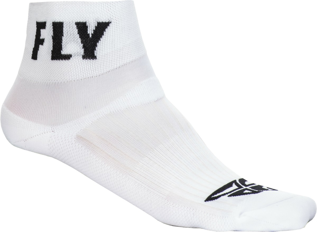 Fly Racing Shorty Socks Sm/Md White SPX009490-0486S | eBay