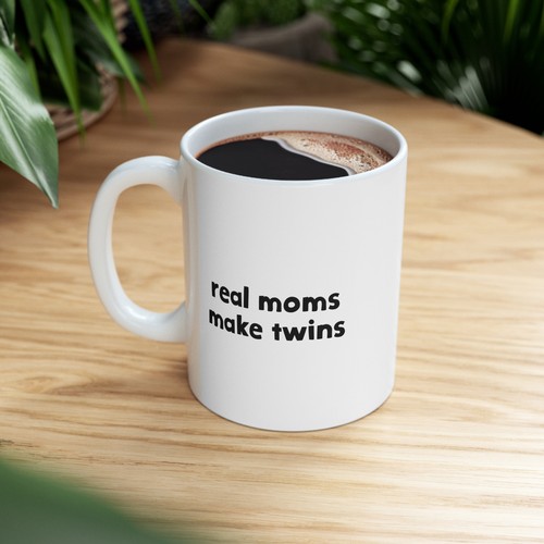 Taza de café Real Moms Make Twins 11 oz - Imagen 6 de 9