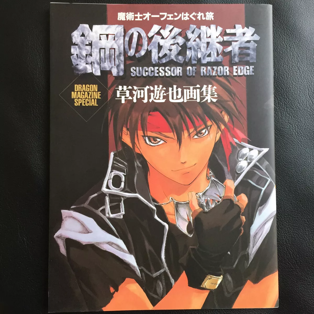 Yuuya Kusaka Art Book Majutsushi Orphen Hagure Tabi – MOYASHI JAPAN BOOKS