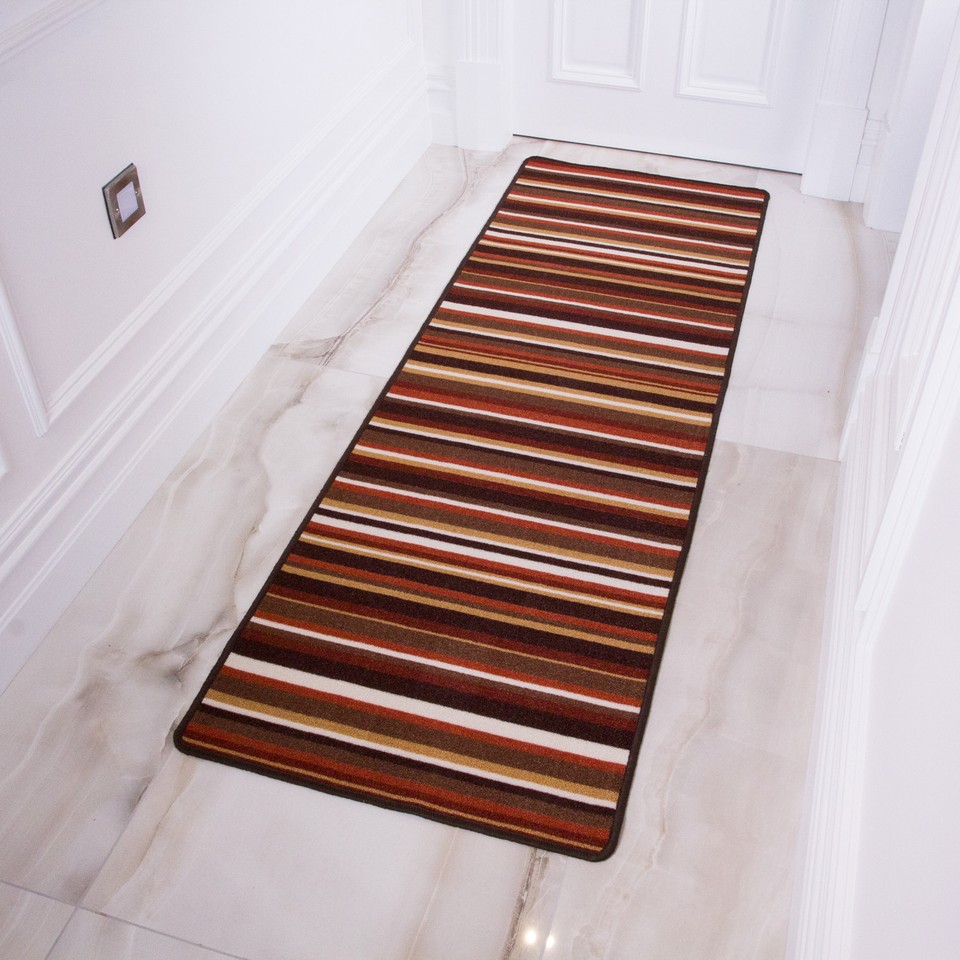 Machine Washable Non Slip Hall Runner Rugs Cheap New Long Easy Clean