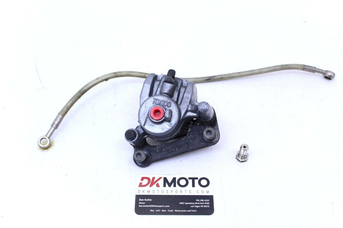 1995 KAWASAKI NINJA ZX6R OEM REAR BACK BRAKE CALIPER W MOUNT