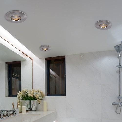 3x lampada da incasso LED lampada da soffitto faretto esterno spot ufficio bagno IP65 Paulmann - Foto 1 di 8